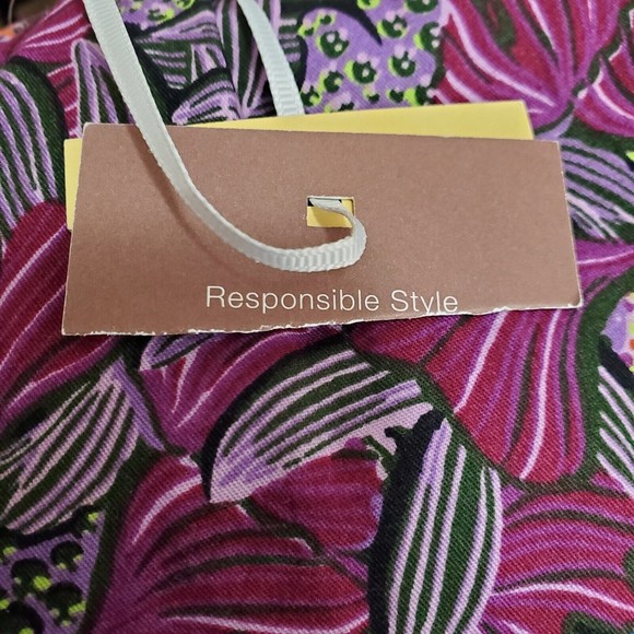 Kika Vargas x Target Skirt Size 2 Coral Reef Scallop Edge Midi Purple Print NWT - Picture 13 of 15